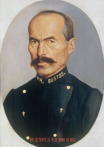 Autoritratto da Hermenegildo Bustos